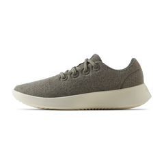 Men's Wool Runner Go - Rugged Green (Stony Cream Sole)