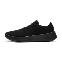 Men's Wool Runner Go - Natural Black (Natural Black Sole)