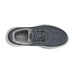 Women's Wool Runner Mizzle - Dark Grey (Light Grey Sole)