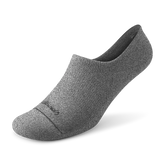 Anytime No Show Heel Grip Sock - Natural Grey Heather