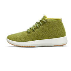 Women's Wool Runner-up Mizzles - Hazy Lime (Natural White Sole)