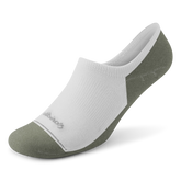 Anytime No Show Sock - Blizzard/Thunder Green