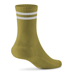 Anytime Crew Sock - Ochre (Blizzard Sole)