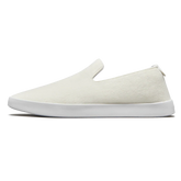 Men's Wool Lounger - Natural White (White Sole)
