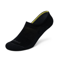 Anytime No Show Sock - Natural Black
