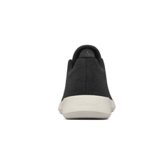 Women's Wool Runner - True Black (Cream Sole)