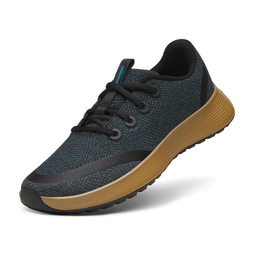 Women's Runner Protect - Natural Black/Chasm Teal (Stony Beige Sole)