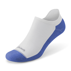 Anytime Ankle Sock - Blizzard/Royal Blue