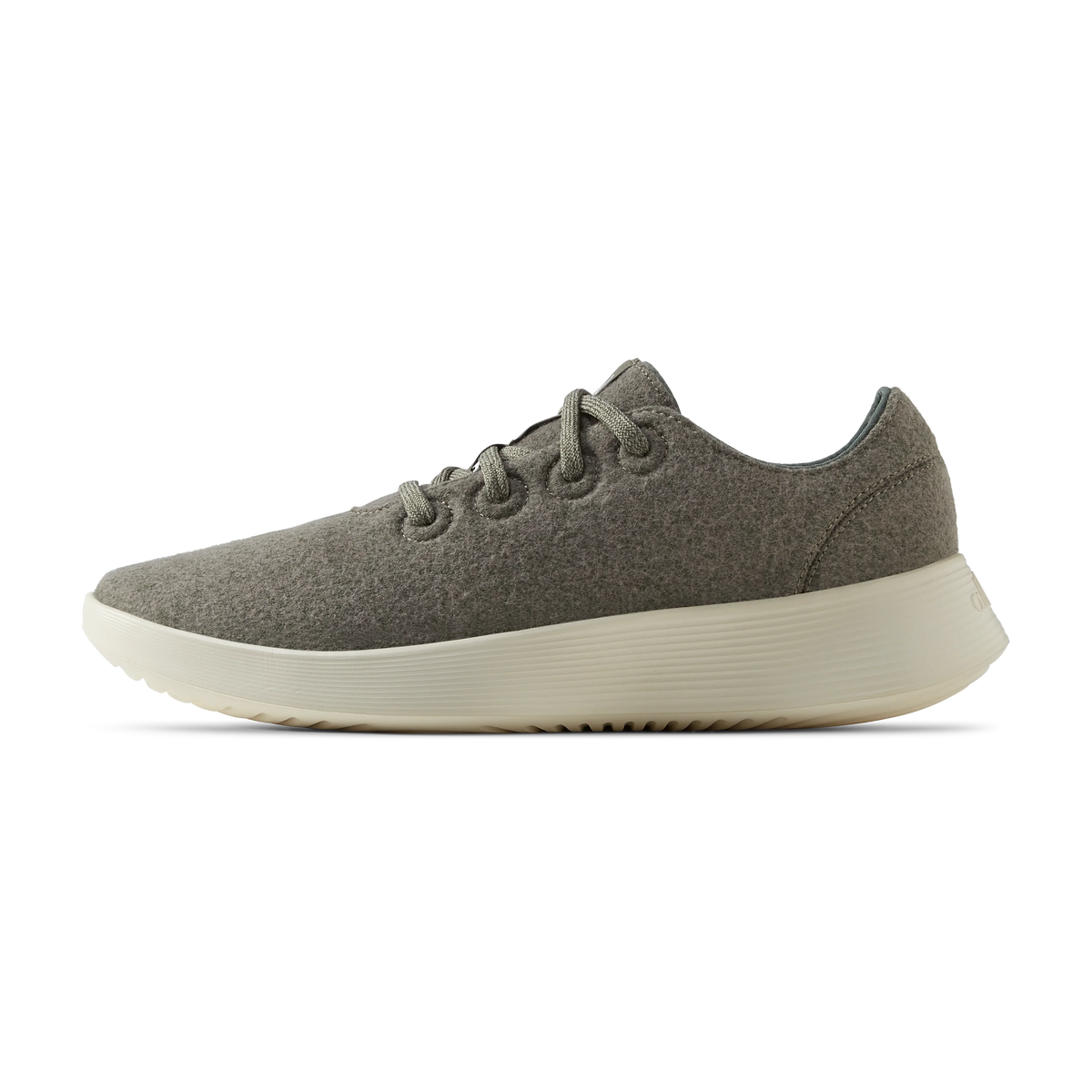 Men's Wool Runner Go - Rugged Green (Stony Cream Sole)