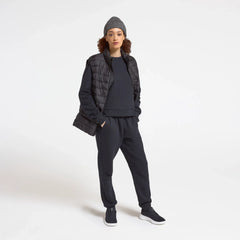 Women's Merino Blend Sweatpant - True Black