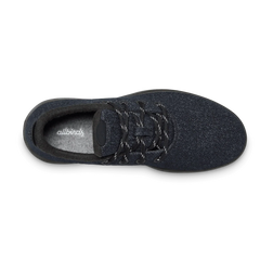 Women's Wool Runner-up Mizzle - Natural Black (Rugged Khaki Sole)