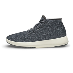 Men's Wool Runner-up Mizzle - Dark Grey (Natural White Sole)