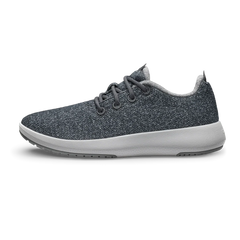 Women's Wool Runner Mizzle - Dark Grey (Light Grey Sole)