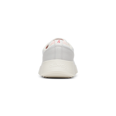 Women's Tree Runner Go - Blizzard/Vivid Red (Natural White Sole)