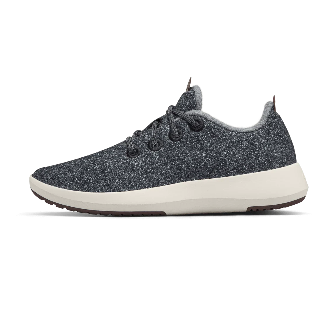 Men's Wool Runner Mizzles - Natural Grey (Cream Sole)