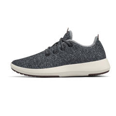 Men's Wool Runner Mizzles - Natural Grey (Cream Sole)