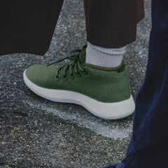 Men's Wool Runner-up Mizzles - Tuke Jo (Cream Sole)