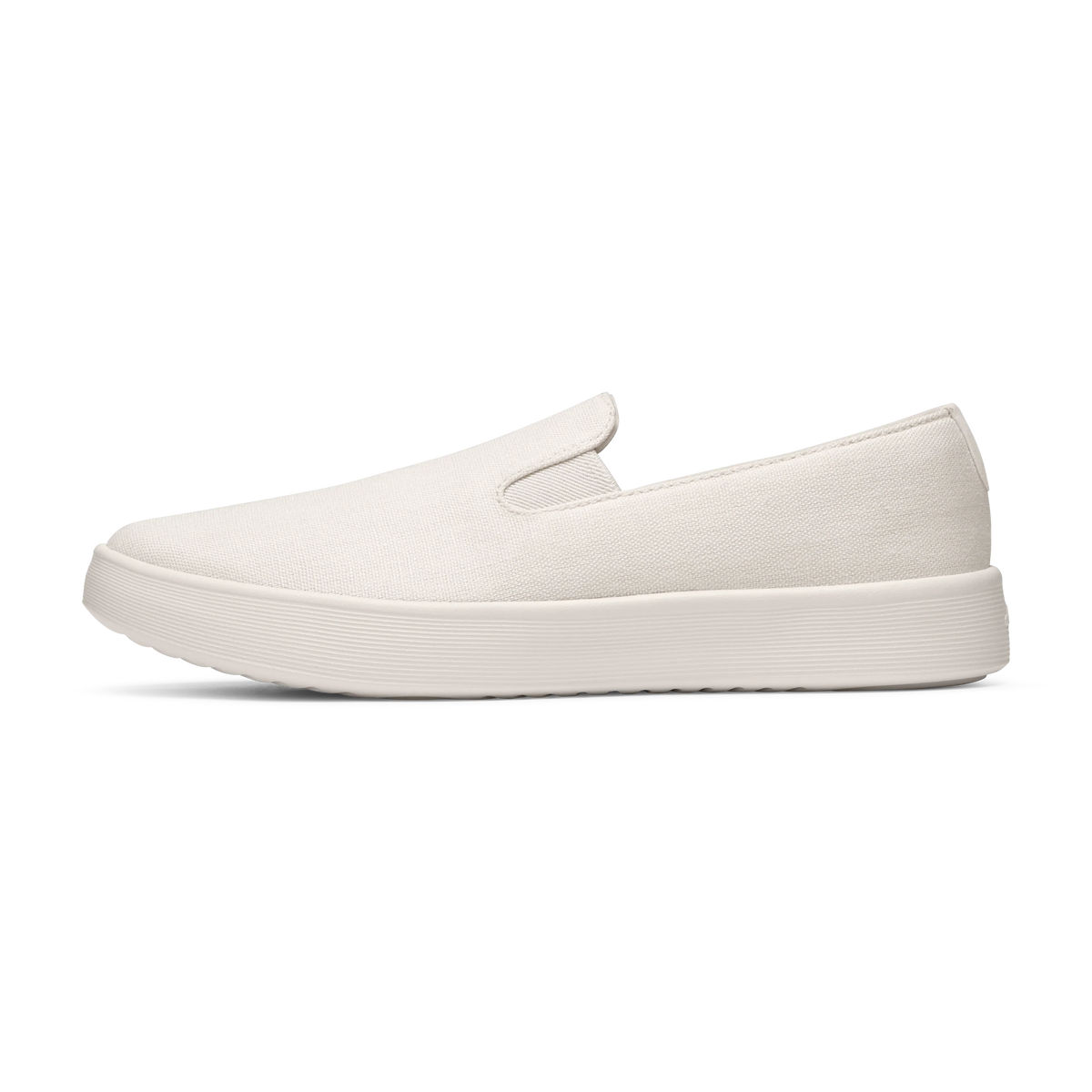 Women's Canvas Cruiser Slip On - Warm White (Natural White Sole)