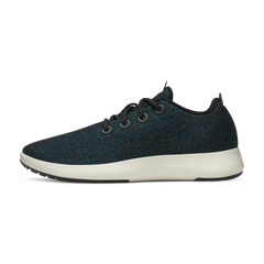 Women's Wool Runner Mizzle - Natural Black/Chasm Teal (Stony Cream Sole)