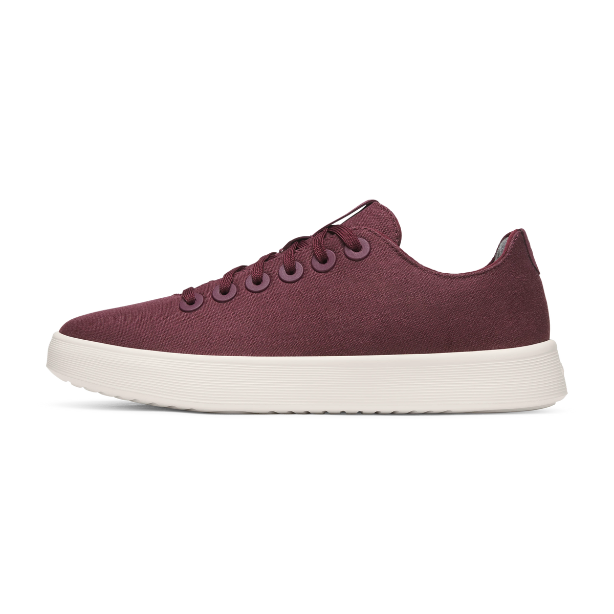 Women's Canvas Cruiser - Port (Natural White Sole)