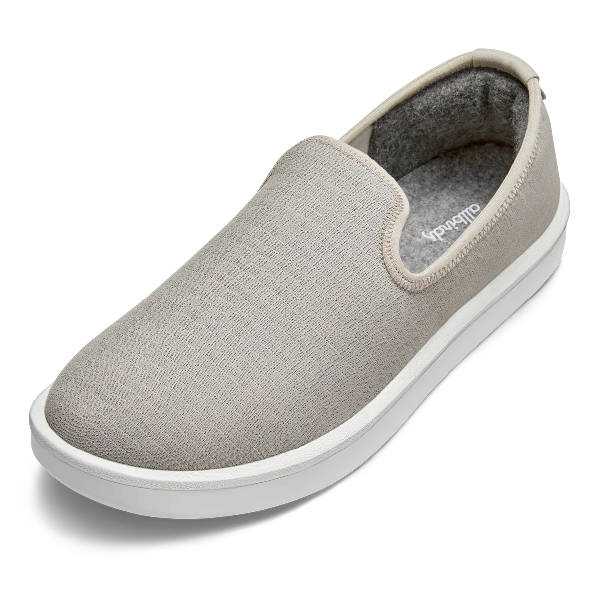 Men's Wool Lounger Woven - Pewter Grey (Blizzard Sole)