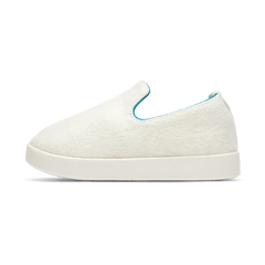 Smallbirds Wool Loungers - Big Kids - Natural White (Natural White Sole)