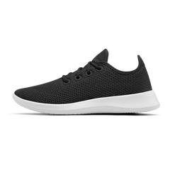 Women's Tree Runner - Jet Black (White Sole)