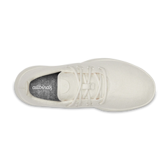 Women's Wool Runner - Natural White (Cream Sole)