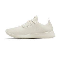 Men's Wool Runner - Natural White (Cream Sole)