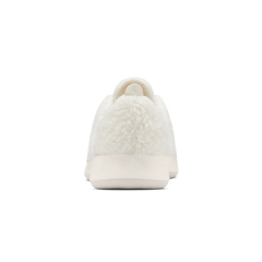 Smallbirds Wool Runners - Big Kids - Natural White Fluffs (Natural White Sole)