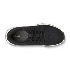 Men's Wool Runner NZ Mid Waterproof - Natural Black (Natural White Sole)