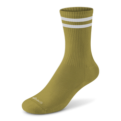 Anytime Crew Sock - Ochre (Blizzard Sole)
