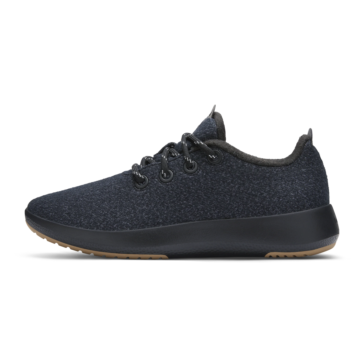 Women's Wool Runner-up Mizzle - Natural Black (Rugged Khaki Sole)